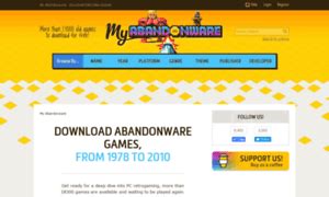 my abandonware|my abandonware scam.